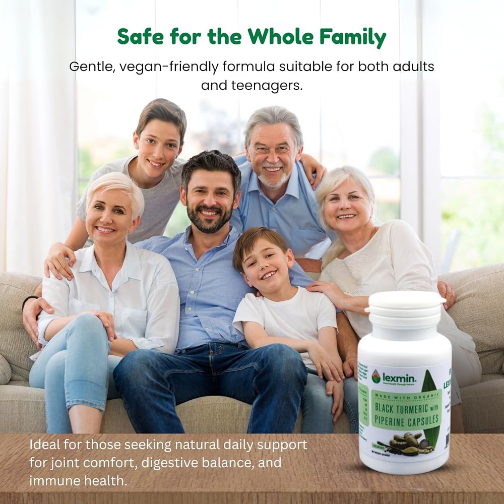 Lexmin Moringa Leaf & Turmeric Capsules - 60 Capsules - image 6