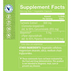 The Vitamin Shoppe Triple Strength Turmeric 900mg - 240 Capsules - image 2