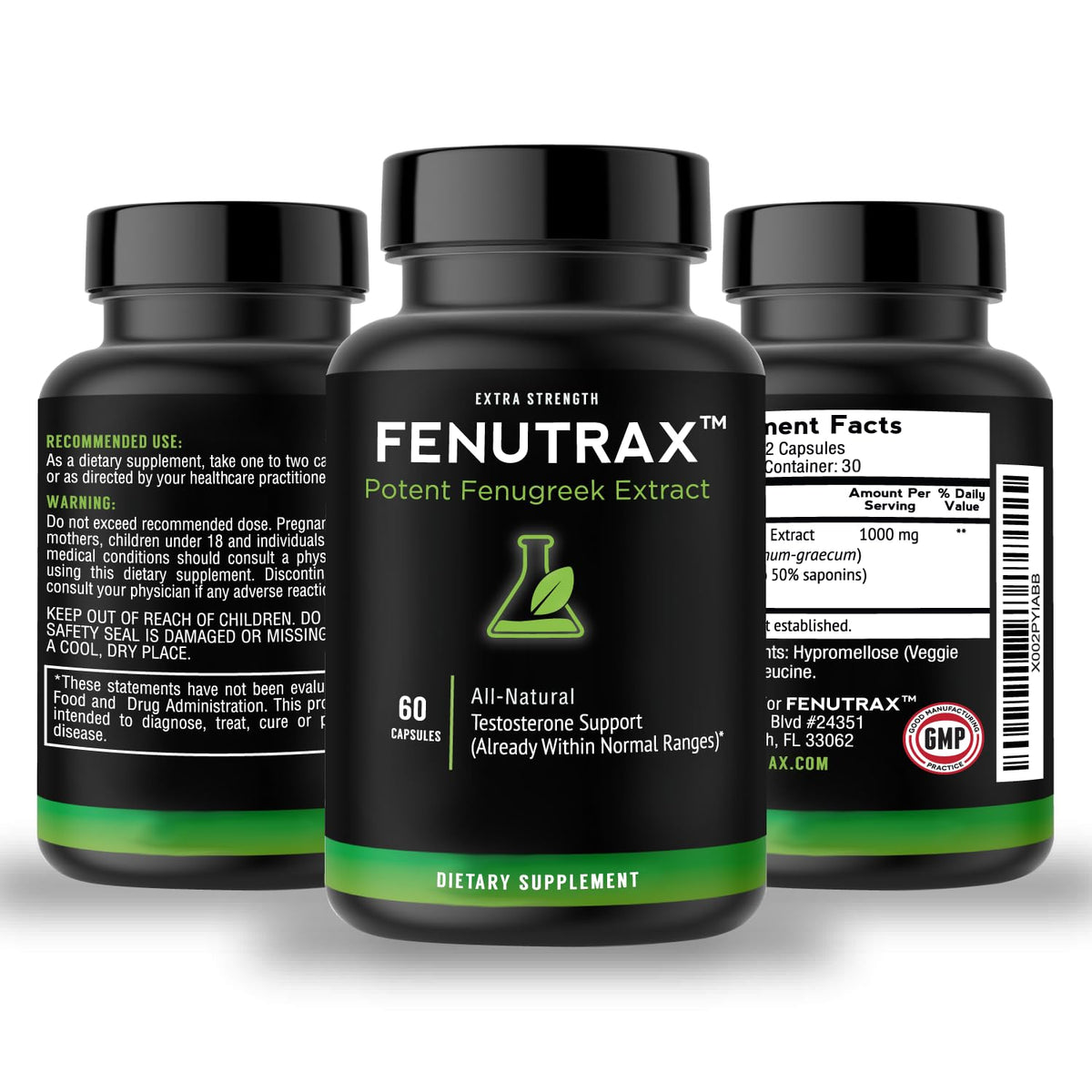 VitaMonk FenuTrax Fenugreek Extract Testosterone Support - 60 Capsules - image 9