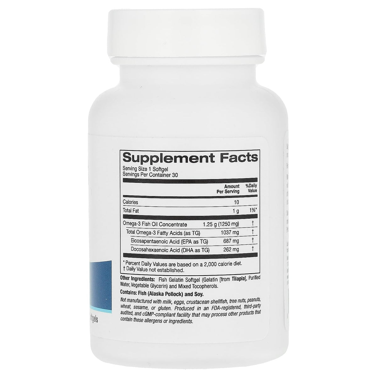 Lake Avenue Nutrition Omega-3 Fish Oil - 30 Softgels - image 2