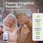 Vita Organics Brain Fuel+ DMAE Memory Supplement - 60 Capsules - image 4