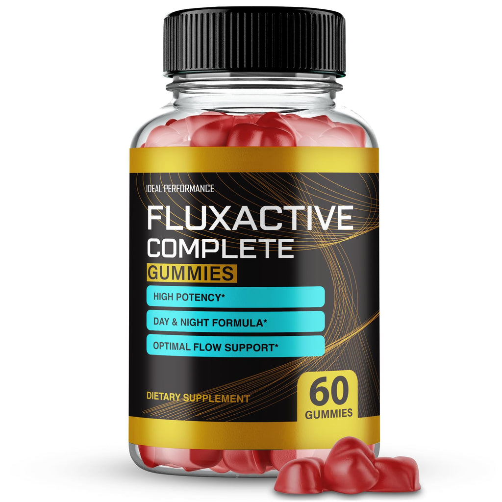 IDEAL PERFORMANCE Fluxactive Complete Gummies Max Strength - 60 Gummies