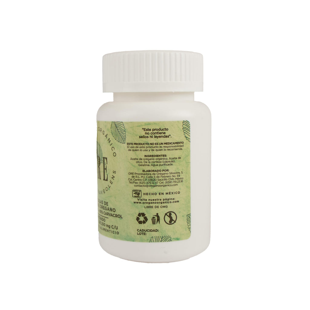ORE Mexican Oregano Oil Softgels - 65 Softgels - image 5