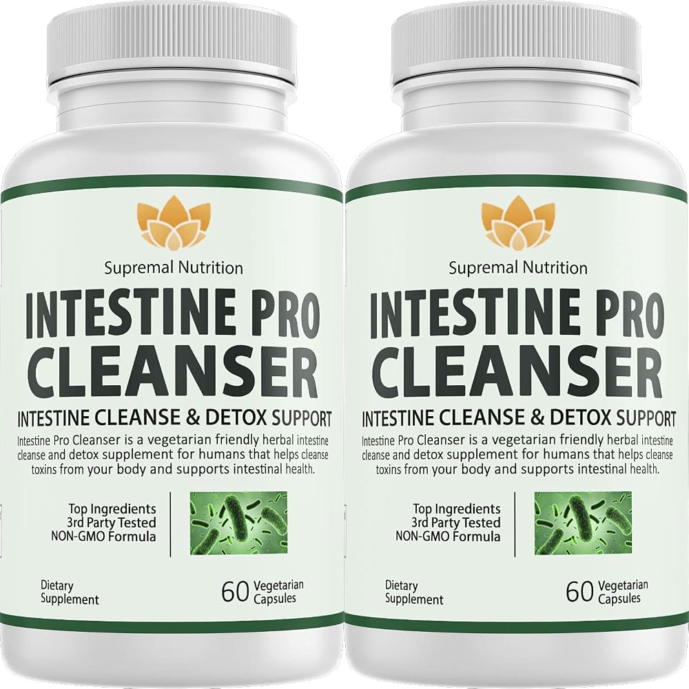 Supremal Nutrition Intestine Pro Cleanser Digestive Support - 120 Capsules