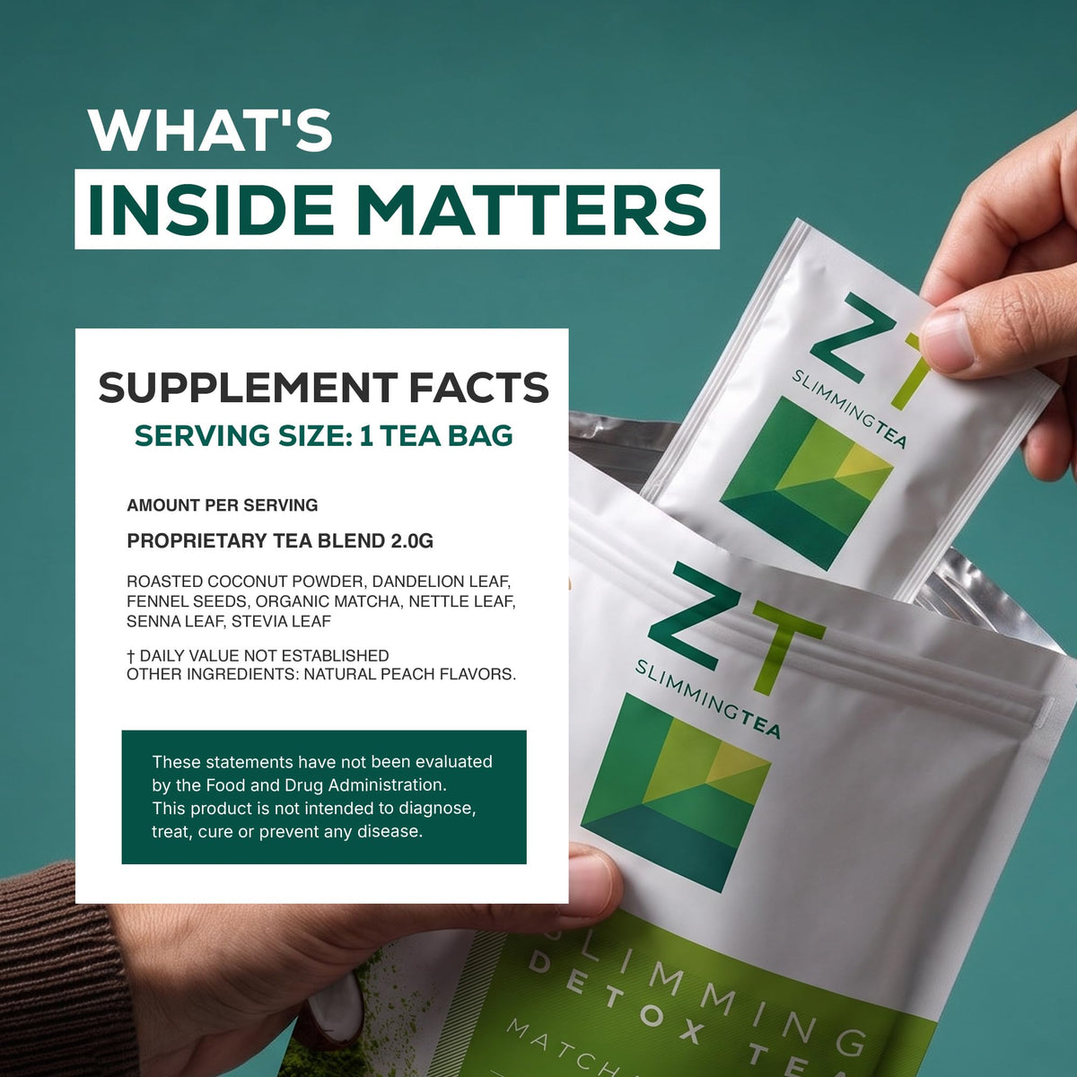 Dr. Zisman ZT Slimming - Healthy Weight Management Organic Herbal Tea