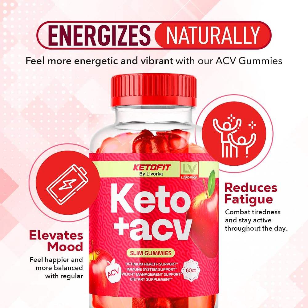 LIVORKA Ketofit ACV Keto Gummies - 120 Count (2 Pack) - image 2
