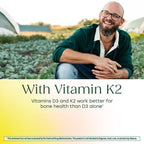 MegaFood Vitamin D3 5000 IU (125 mcg) - Vegetarian Supplements