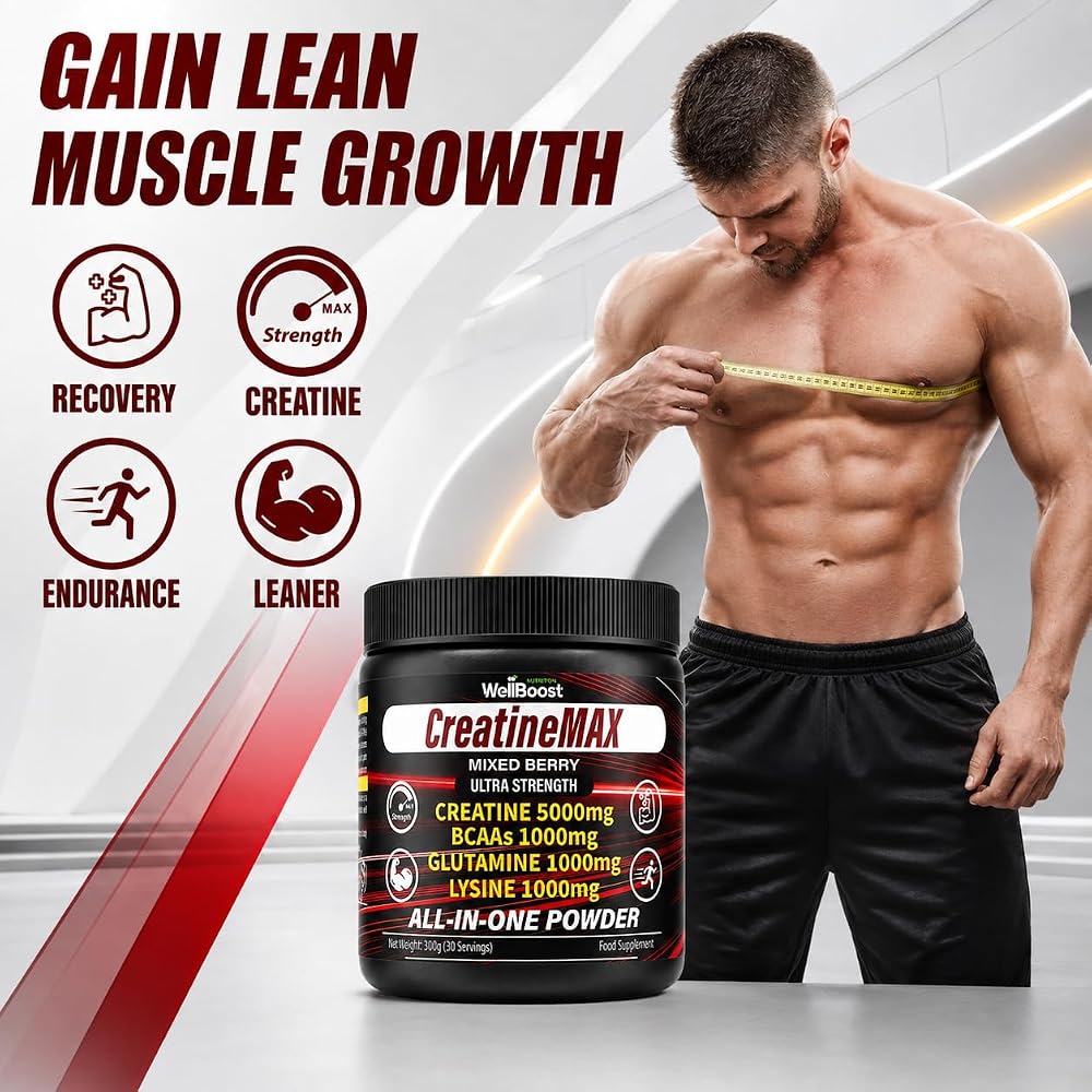 WellBoost CreatineMAX Powder Creatine Monohydrate - 300g - image 4