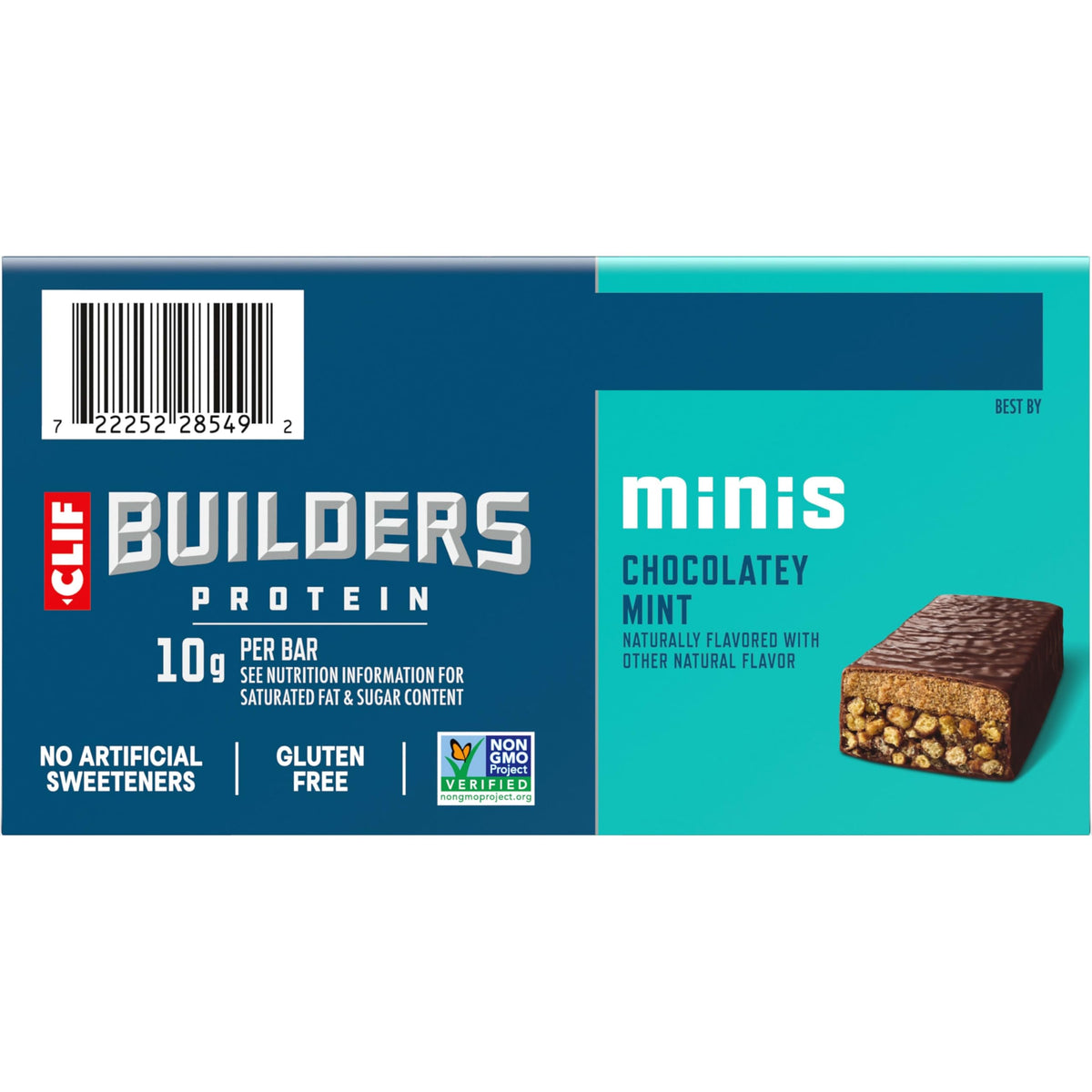 Clif Builders Minis Chocolatey Mint Protein Bars - 10 Count - image 13