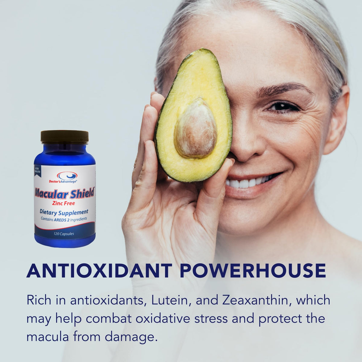 Doctor's Advantage Zinc-Free Eye Shield Vitamins - 120 Capsules - image 2