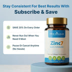 True Cellular Formulas Zinc7: 7-in-1 Zinc Complex 50mg - Maximum