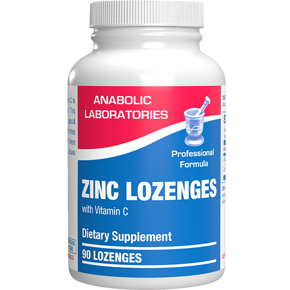 Anabolic Laboratories Zinc & Vitamin C Lozenges for Immune Support - 90 Count