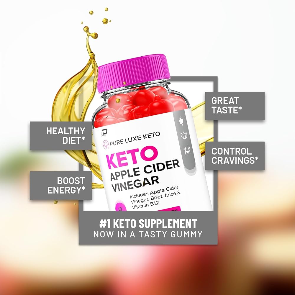 Indelo Pure Luxe Keto ACV Gummies with Vitamin B12 - 300 Gummies - image 5