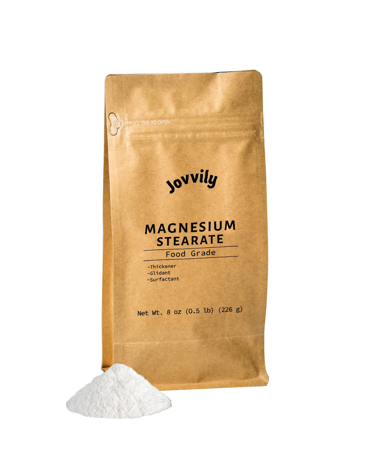 Jovvily Magnesium Stearate Powder Glidant - 8 oz