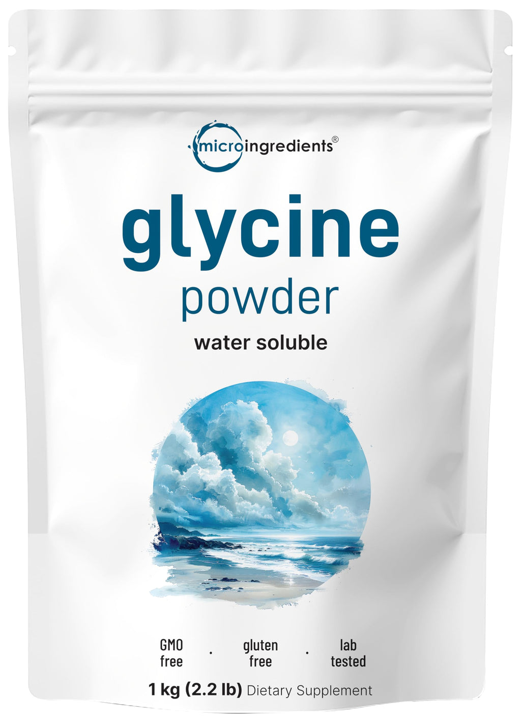 Micro Ingredients Glycine Powder - 1 kg