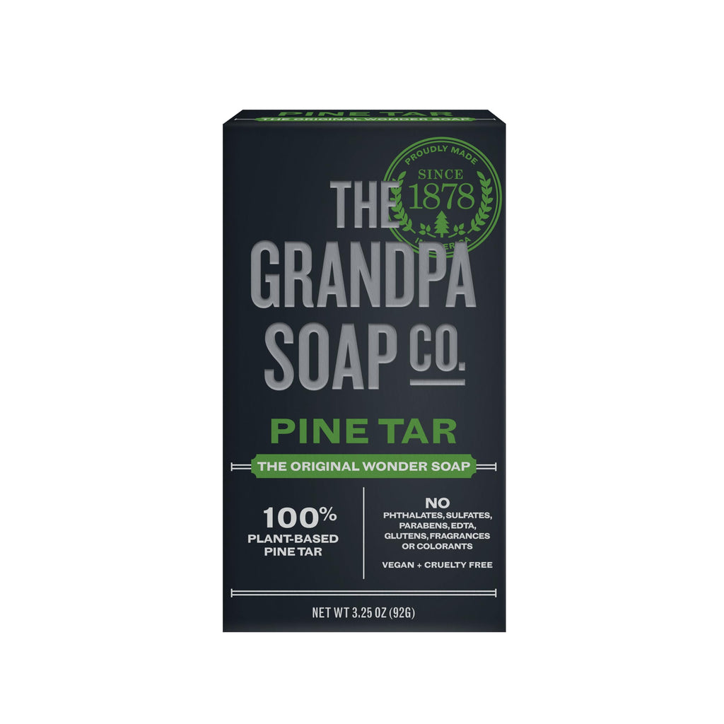 Grandpa's Pine Tar Soap Bar - 3.25 oz