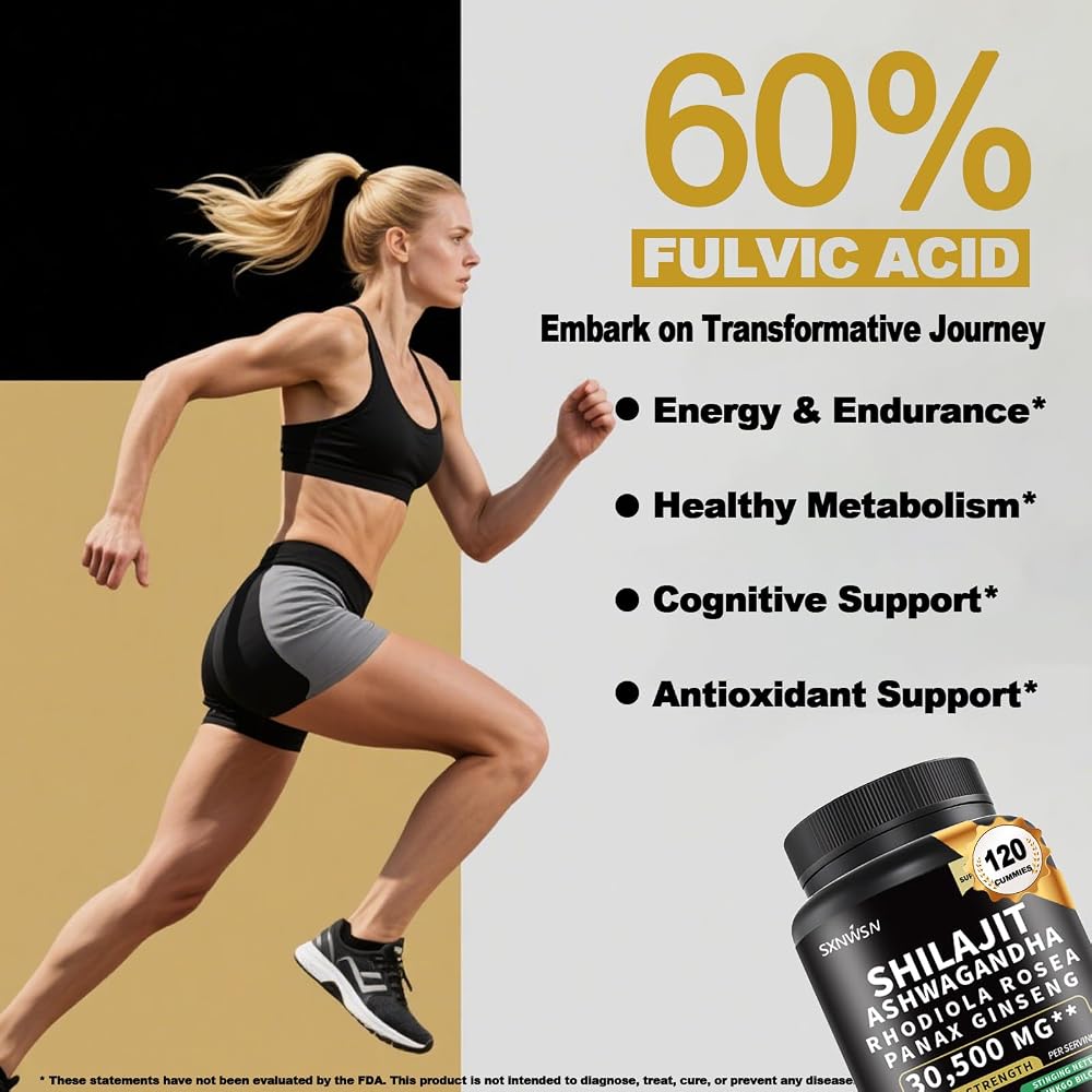 SXNWSN Sea Moss and Shilajit Herbal Supplement - 120 Capsules - image 3
