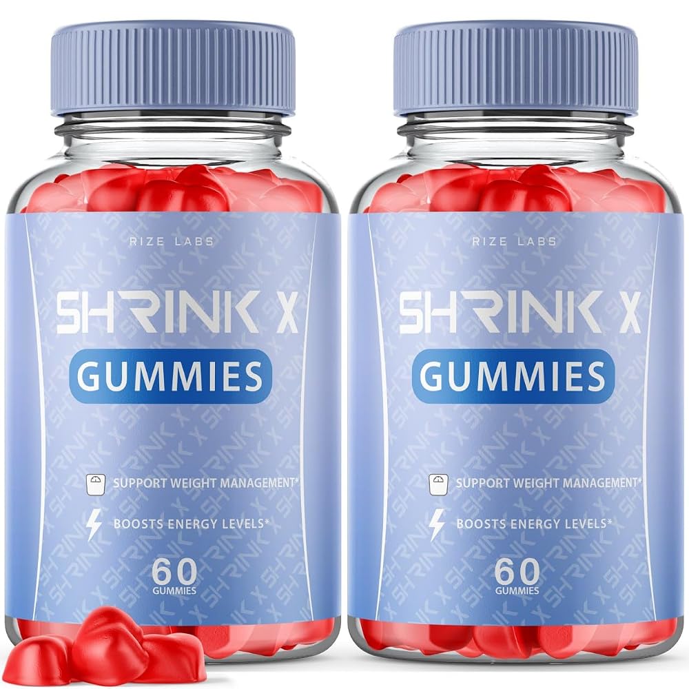 Rize Labs Shrink X Keto ACV Gummies Weight Loss - 120 Gummies