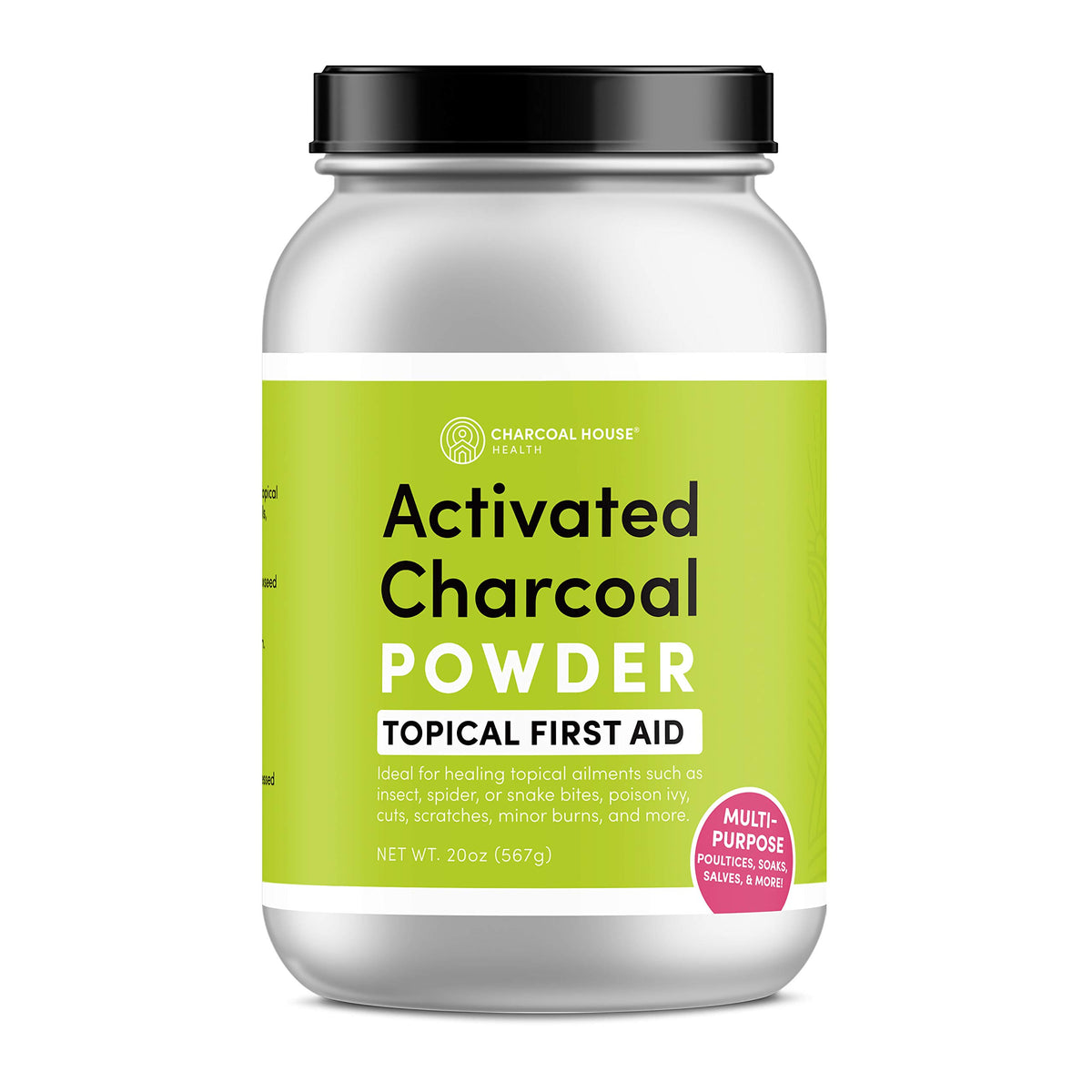 Charcoal House Activated American Hardwood Charcoal Powder