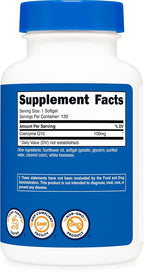 Nutricost CoQ10 100mg Softgels - 120 Softgels - image 5