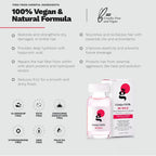 Ginger Milk Hair Ampoules with Hyaluronic Acid for Dry, Damaged Hair