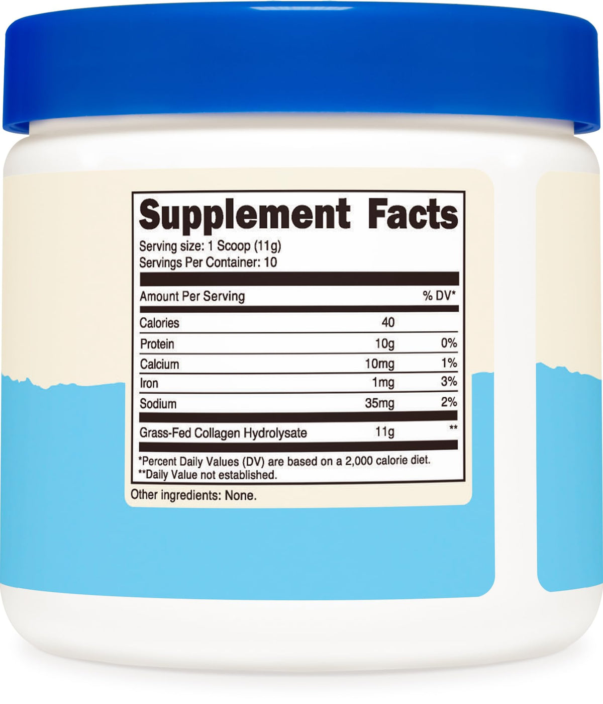 Nutricost Grass-Fed Collagen Powder 1LB (454 G) - Pure Grass Fed