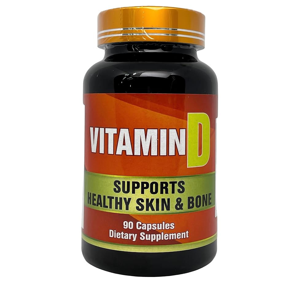 Productos El Colibri Vitamin D3 5000 IU - 90 Capsules