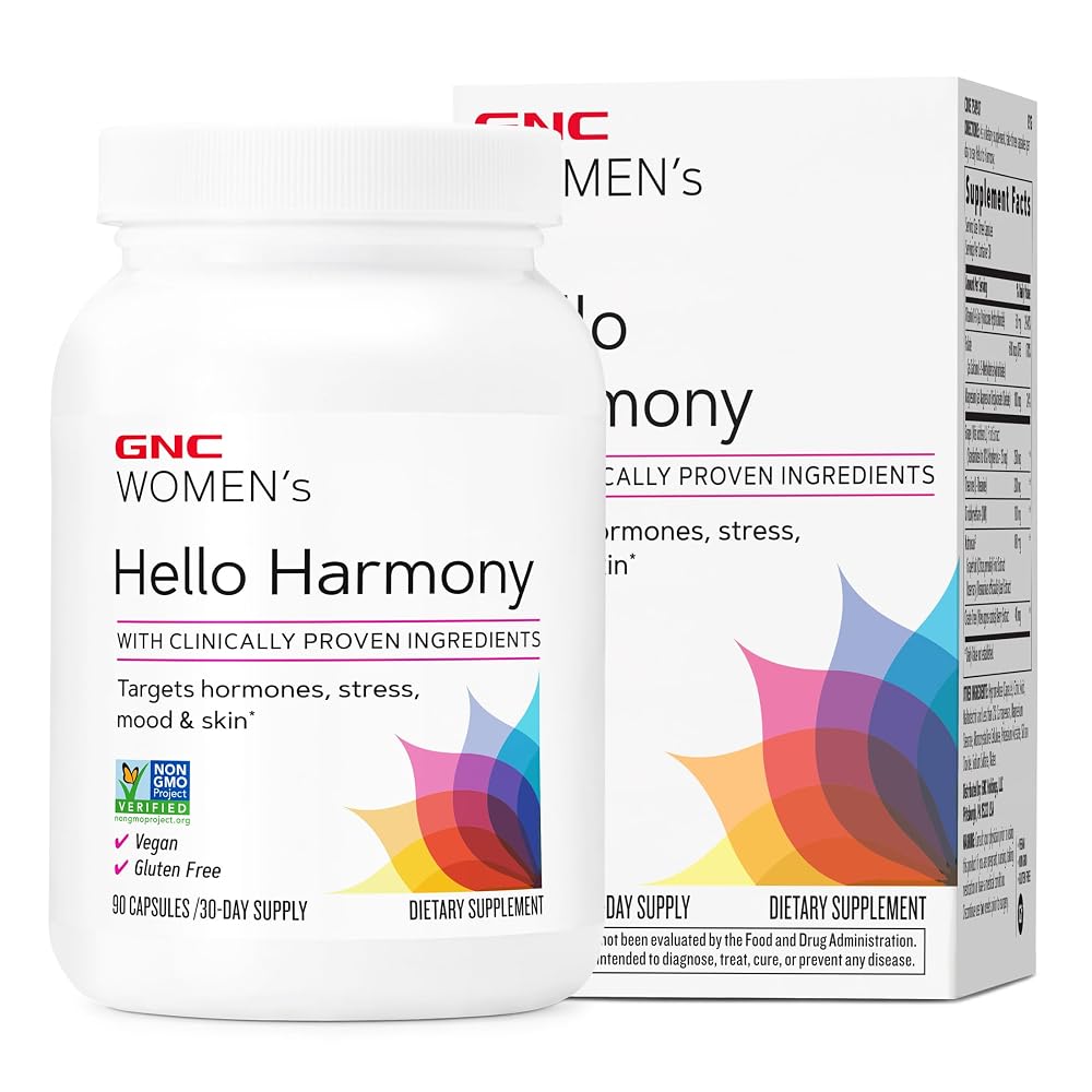 GNC Women's Hello Harmony Hormonal Support - 90 Capsules