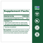 MegaFood Zinc Bisglycinate Immune Support - 120 Tablets - image 3