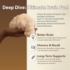 DRFOSTER Lions Mane MYCO3+ Mushroom Supplement - 120 Capsules - image 5
