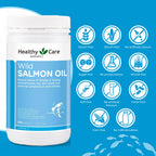 Healthy Care Wild Salmon Oil 1000mg - 500 Capsules - image 5