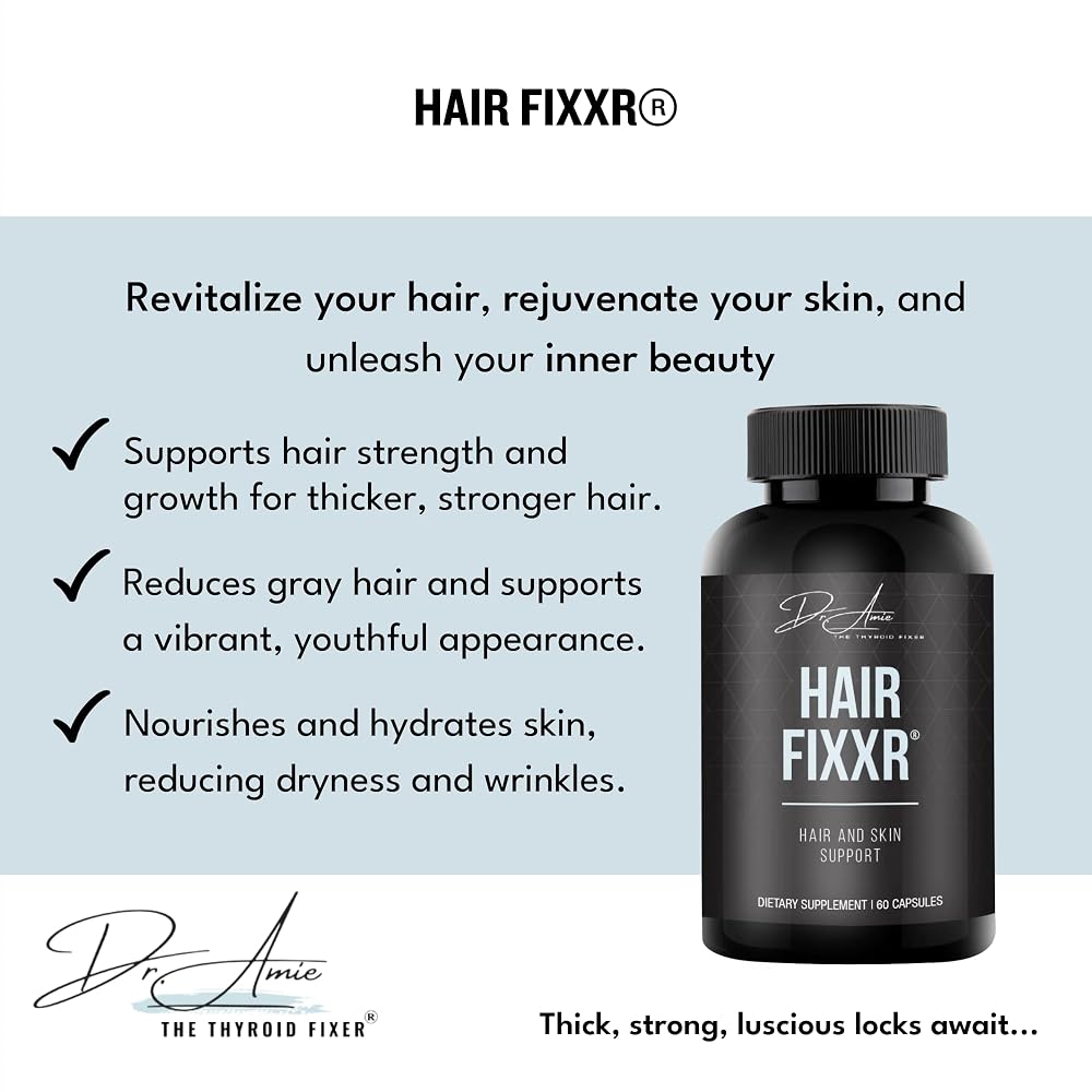 Fixxr Hair by Dr. Amie Collagen Protein Complex - 60 Capsules - image 3