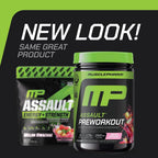 Muscle Pharm Assault Energy & Strength Pre Workout Powder for Men