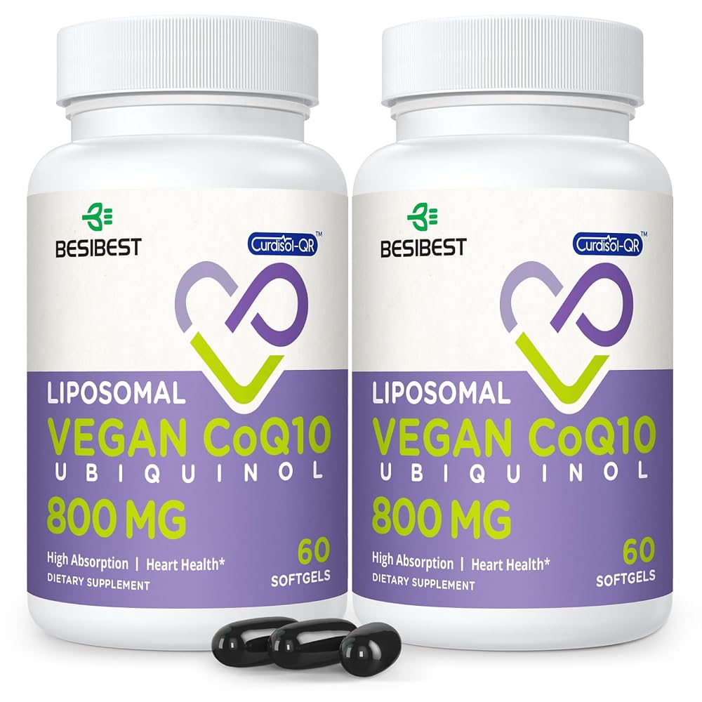Besibest Liposomal Ubiquinol CoQ10 800 MG Softgel