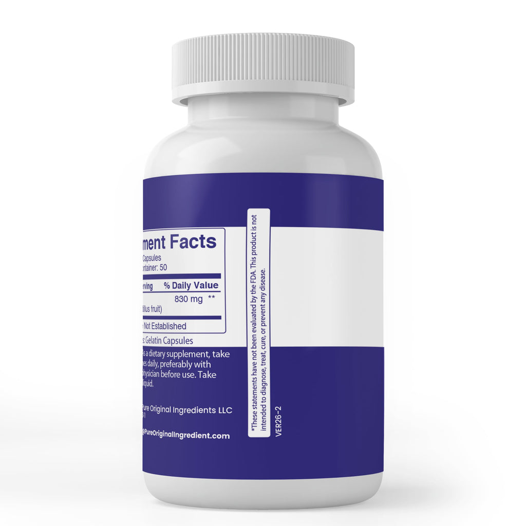PURE ORIGINAL INGREDIENTS Bilberry Extract - 100 Capsules - image 3
