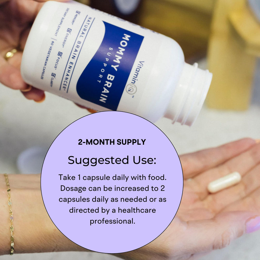 VitaminIQ Mommy Brain Postnatal Supplement - 60 Capsules - image 5
