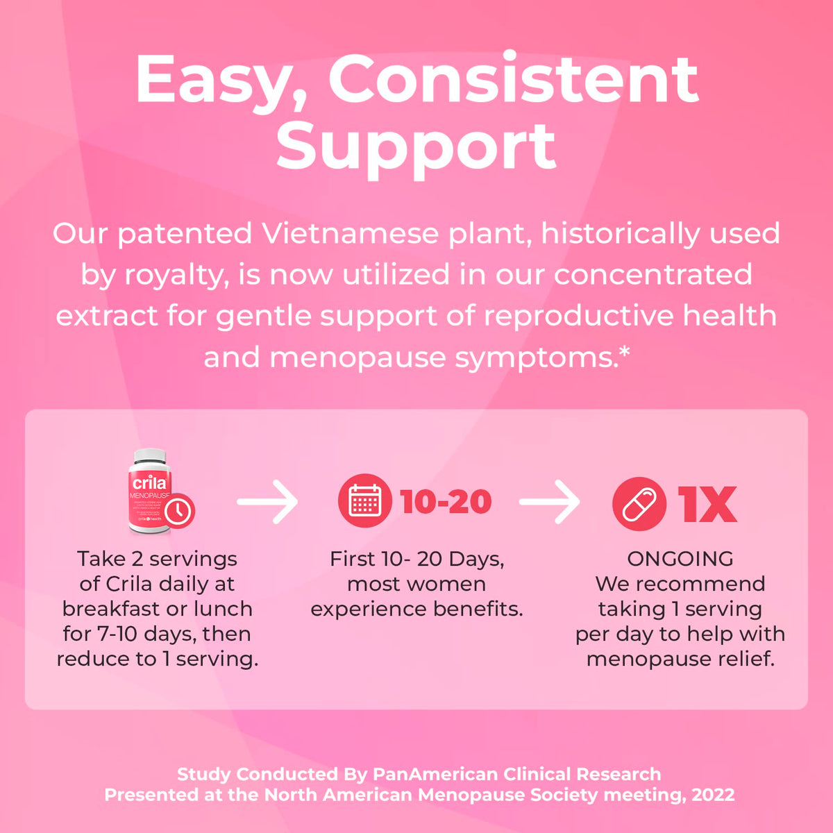 CRILA Menopause Support Natural Supplement - 120 Capsules - image 4