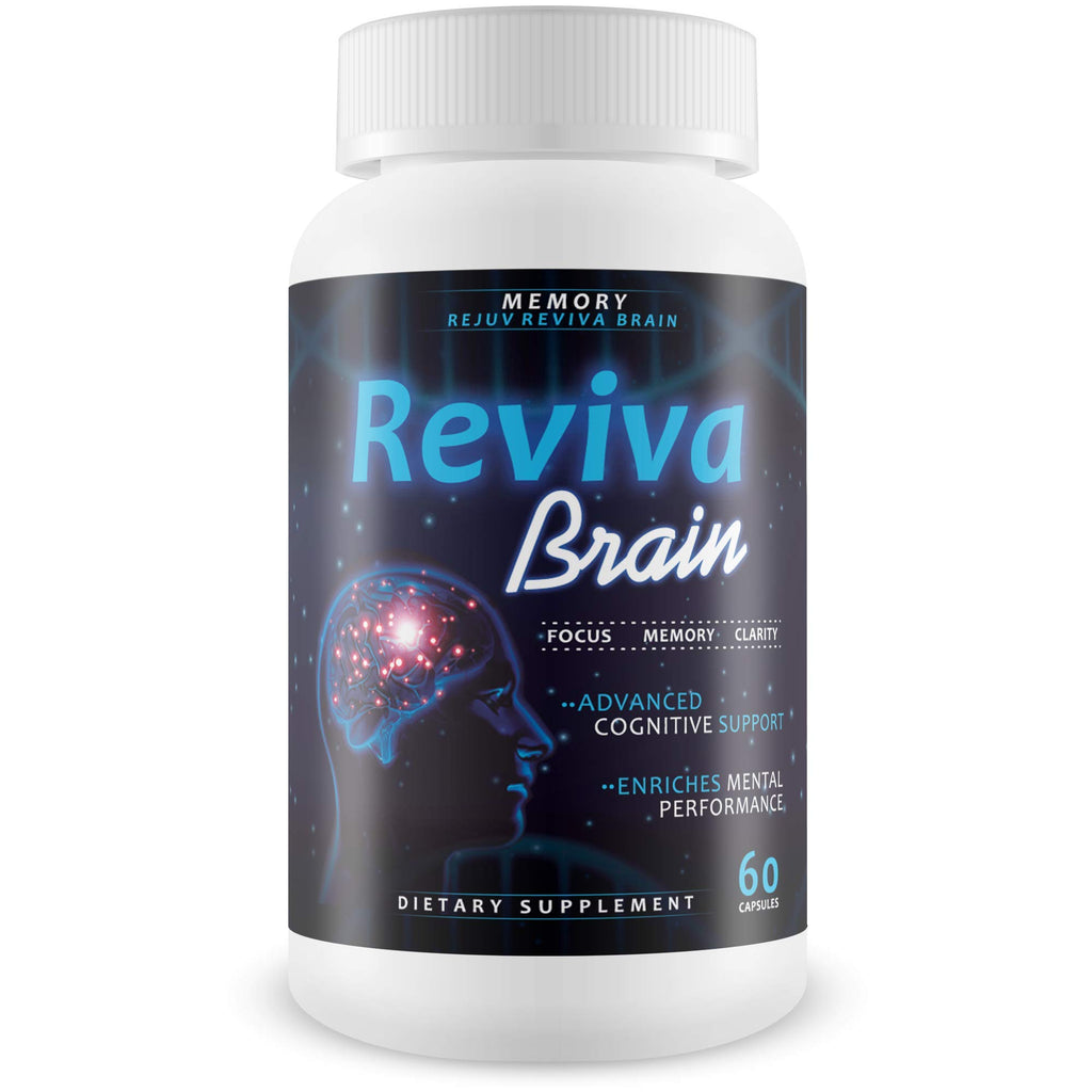 Reviva Brain Memory Rejuv Nootropic Brain Pills - 60 Count