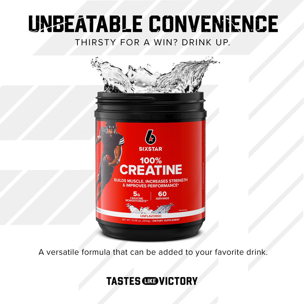 Six Star Creatine Monohydrate Powder for Men & Women
