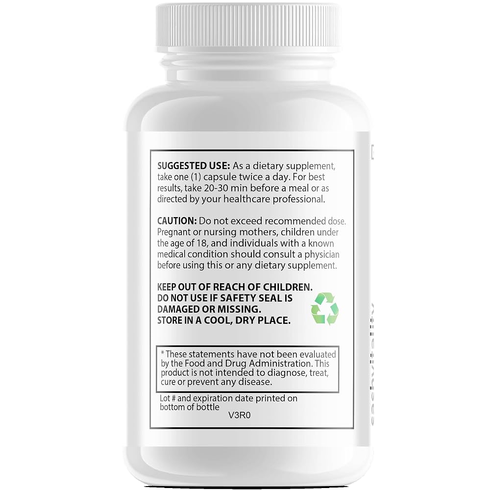 SASH Vitality Ashwagandha High Strength - 60 Vegetarian Capsules - image 3