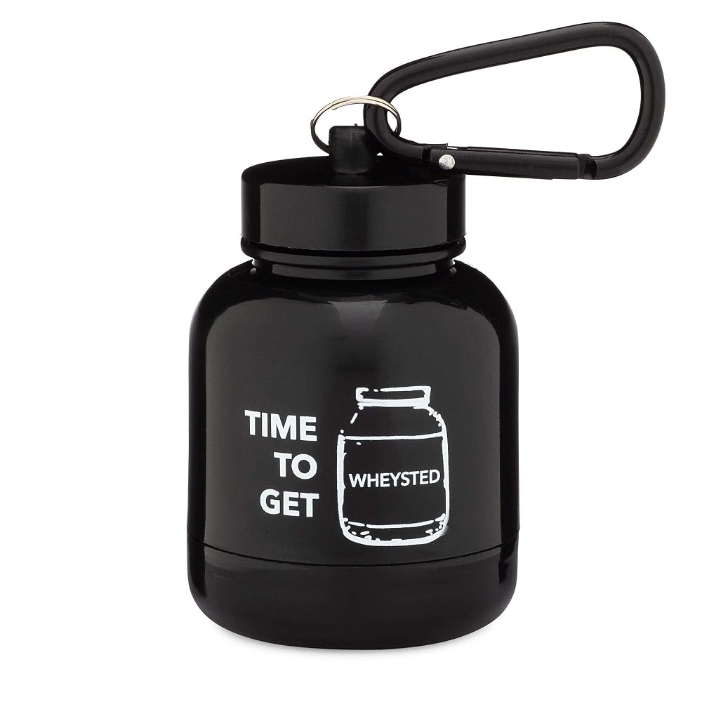OnMyWhey Protein Powder Funnel Keychain - 2.5 Ounces