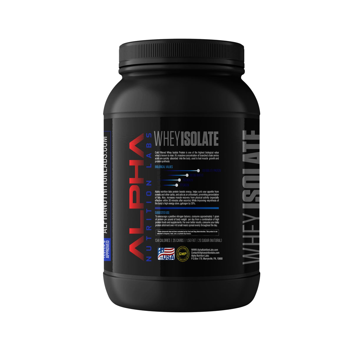 Alpha Nutrition Labs - Whey Isolate Protein