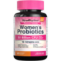 NewRhythm Women's Probiotics 50 Billion CFU - 60 Vegan Capsules