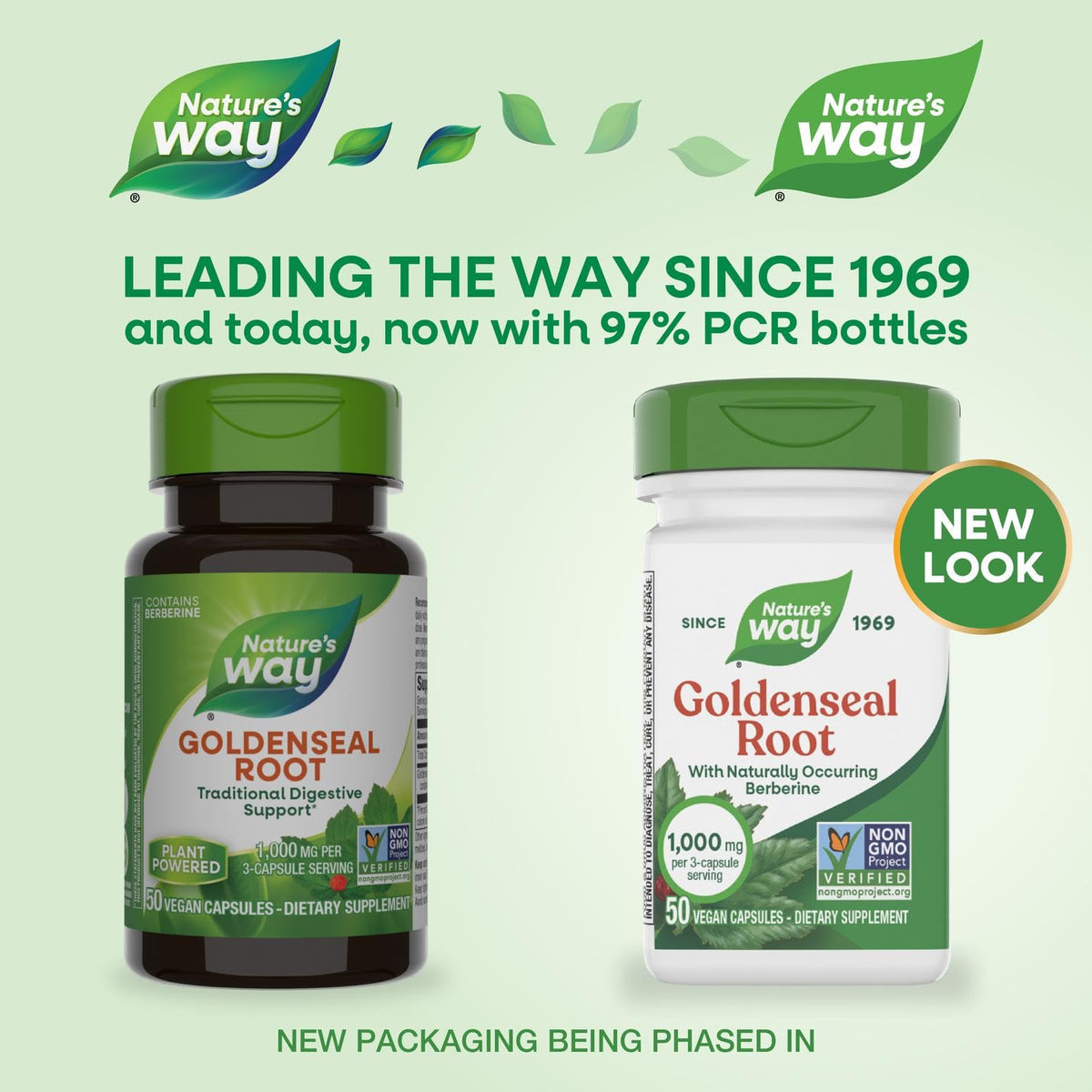 Nature's Way Goldenseal Root Digestive Support - 50 Capsules - image 2