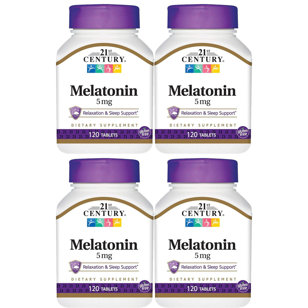 21st Century Melatonin 5mg Tablets - 480 Count