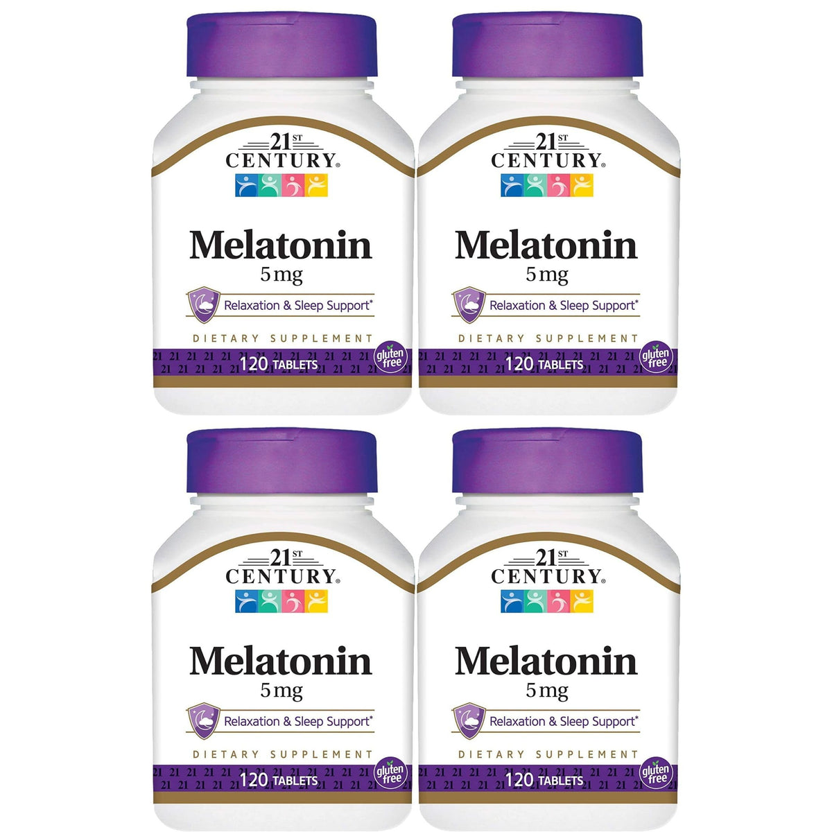 21st Century Melatonin 5mg Tablets - 480 Count