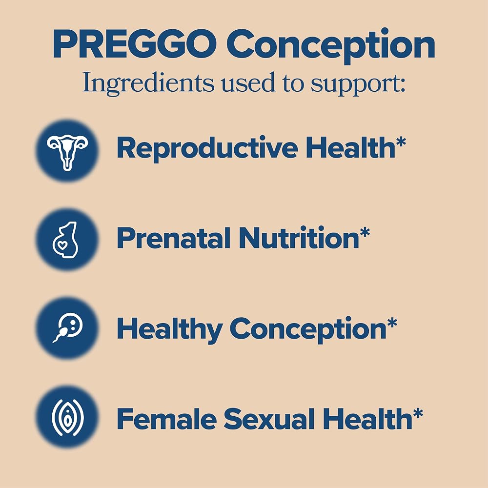 O Positiv PREGGO Conception Support with CoQ10 - 60 Capsules - image 2