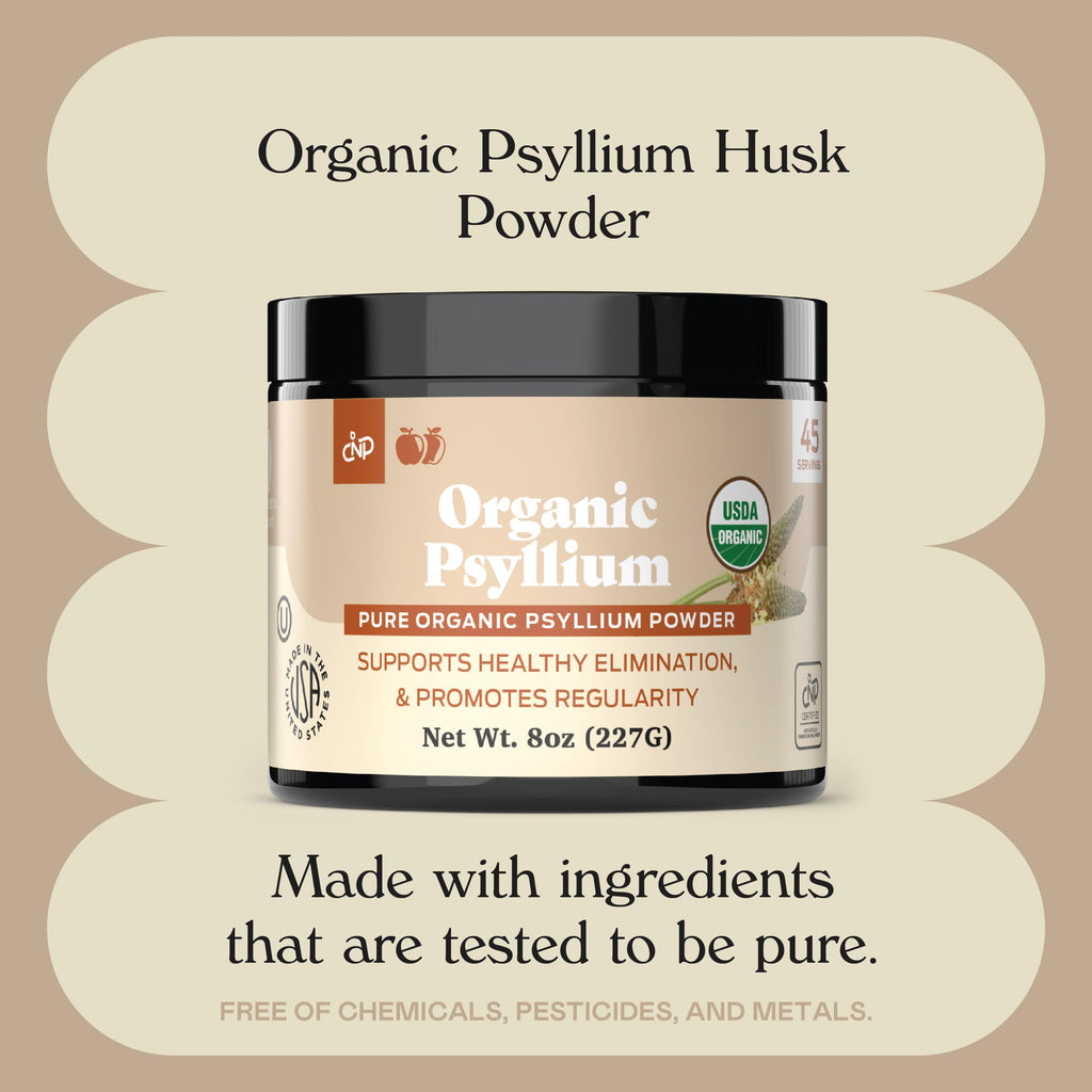 Complete Natural Products Organic Psyllium Husk Powder - 8 oz - image 6