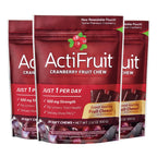 Enzymatic Therapy ActiFruit Cranberry Soft Chews - 60 Count