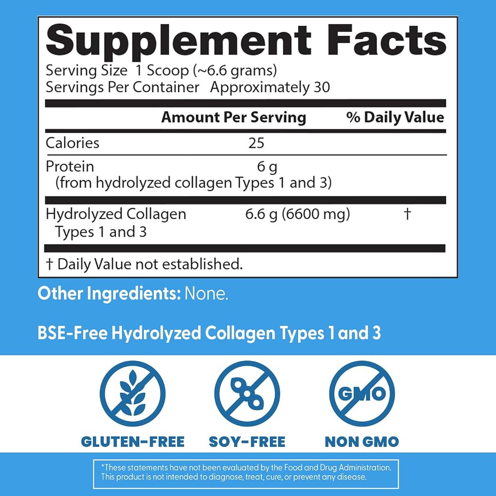 Doctor's Best Pure Collagen Powder for Hair, Skin & Nails - 7.1 oz - image 4
